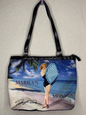Marilyn Monroe Vintage Beach Shoulder Tote NWT